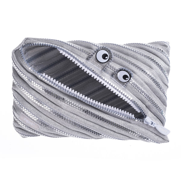 Monster Jumbo Pouch Silver - Zigzagme
