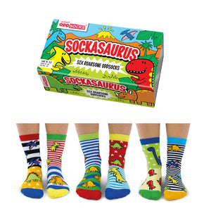 Socks for 4 to 8 years - Sockasaurus