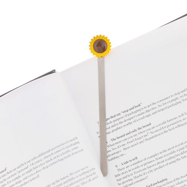 Bookmark Sunflower - Zigzagme