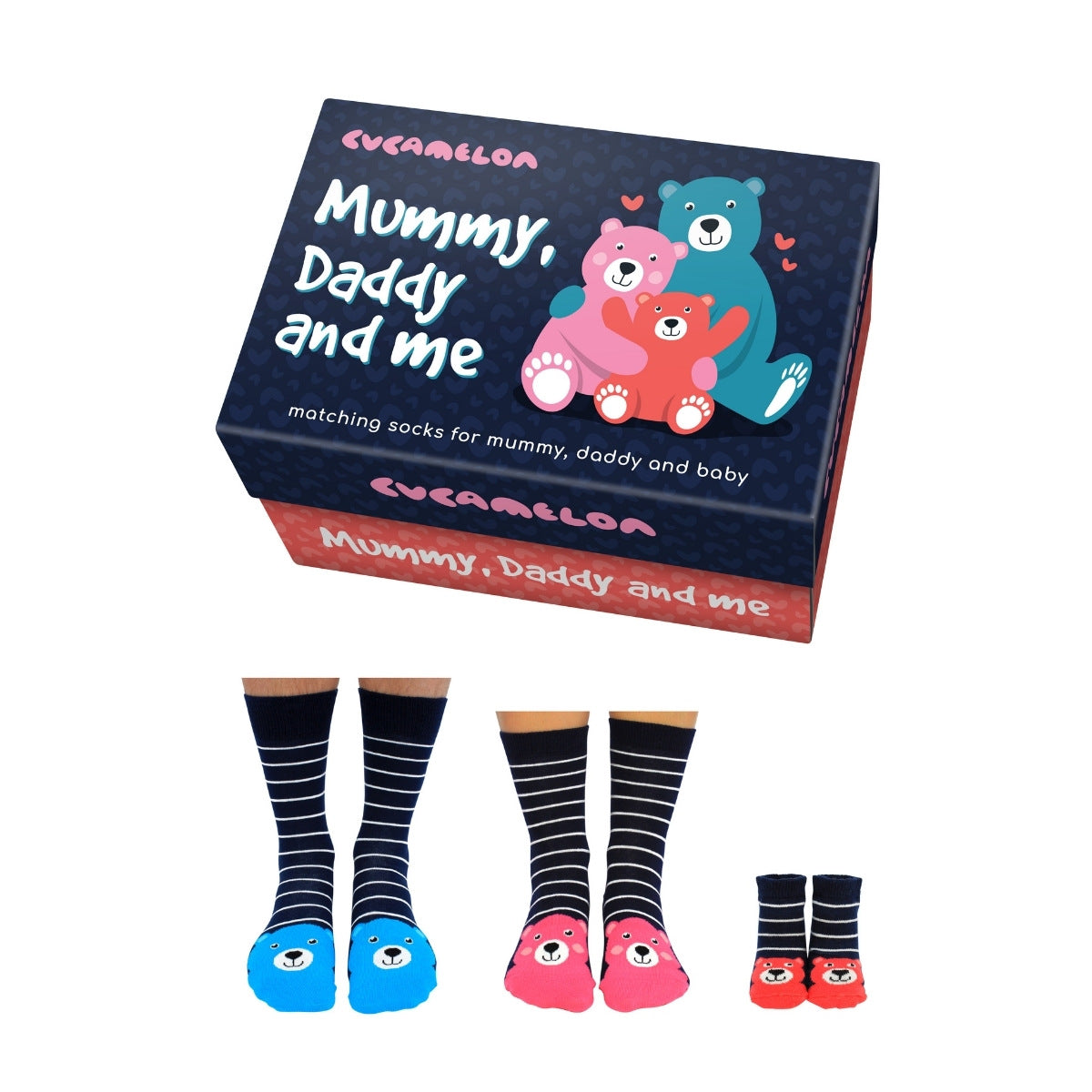Matching Socks for Mum, Dad and Baby