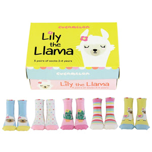 Socks for 2 to 4 years - Lily The Llama