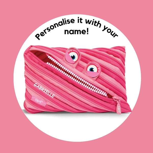 Monster Jumbo Pouch Wilding Pink - Zigzagme