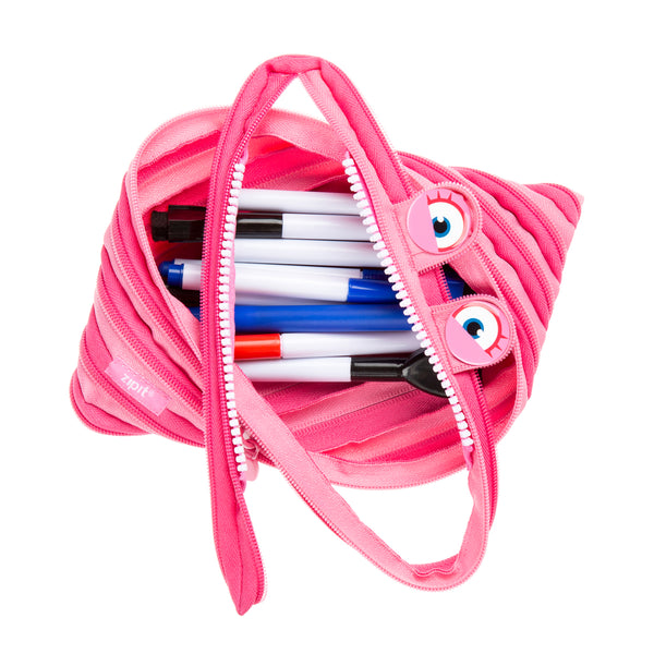 Monster Jumbo Pouch Wilding Pink - Zigzagme